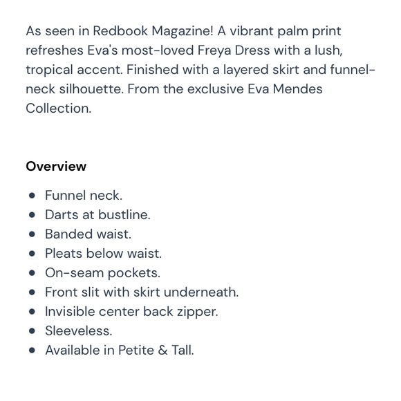 NWT, New York and Company, Eva Mendez Freya Dress size SM - Picture 3 of 6